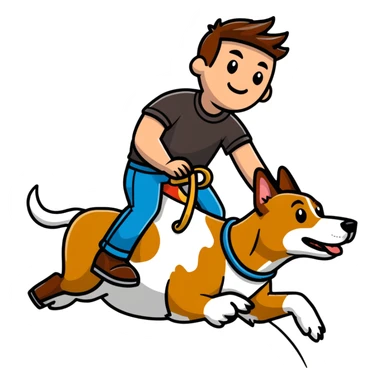 Morgan Wallen on a dog sticker