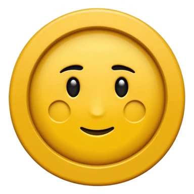 Le rond il est jaune foncé sans aucune forme de visage et mettez ensuite une étoile noire au milieu  sticker