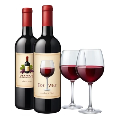 wine bottle  sticker