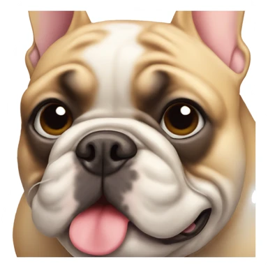 French bulldog  sticker