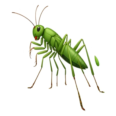 Crickets in a field chirping  sticker