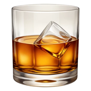 Whiskey on the rocks sticker