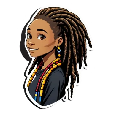 dreadhead  sticker