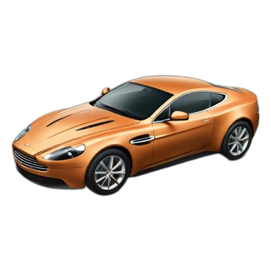 Coche Aston martin sticker