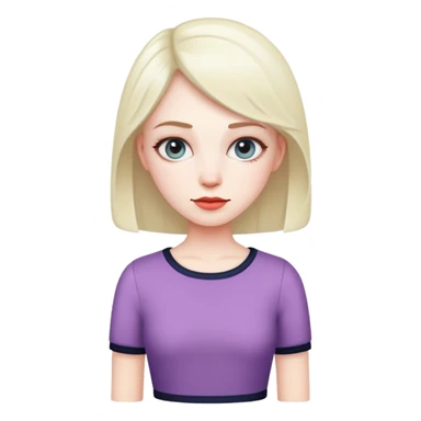 Short lady with no fashion sense sticker