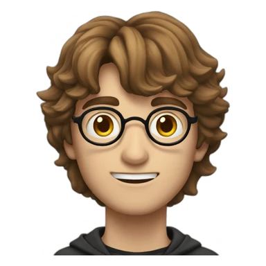 harry potter laghing sticker