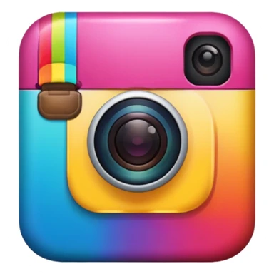 Instagram logo emoji style sticker