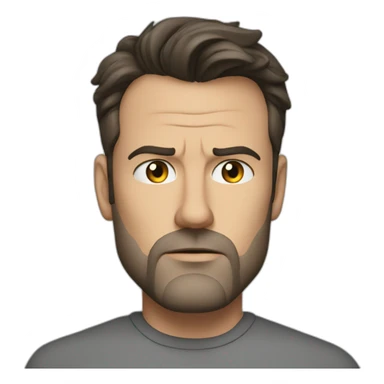 Ben Affleck serious sticker