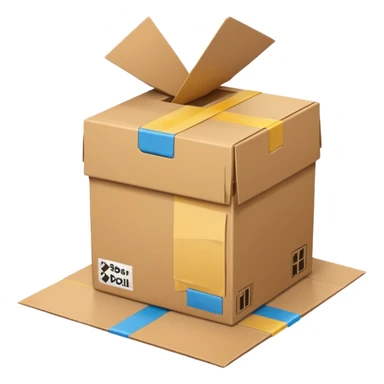 fragile box content sticker