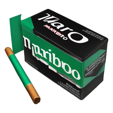 marlboro black menthol sticker