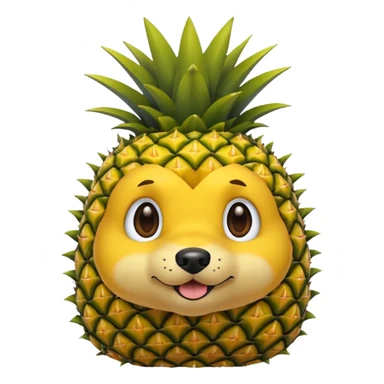 pineapple pachiapup  sticker