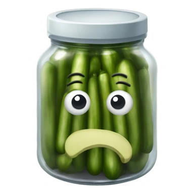 pickles jar sticker
