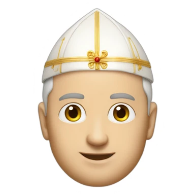 ondrej bartos from Credo ventures as a pope sticker