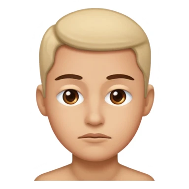 person giving the side eye sticker