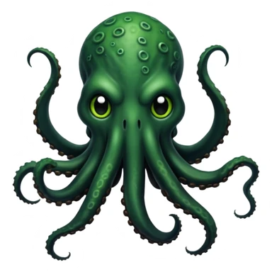 black Cthulhu  sticker