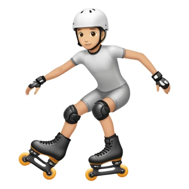 roller skating sticker