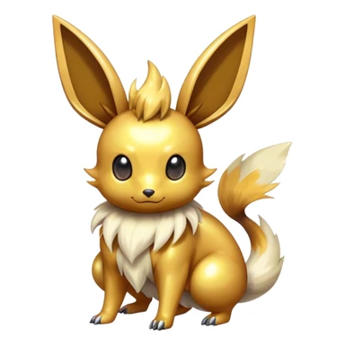 Shiny-Eeveelution-Cute-Fakemon-Beetle-Pokémon-fusion full body sticker
