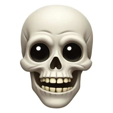 Funny skulls sticker
