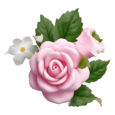 La fotorta bianca con pennellate rosa e dettagli dorati. In cima ci sono rose rosa, foglie verdi e mirtilli. Elegante e raffinata. sticker