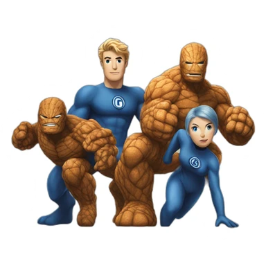 Fantastic Four sticker