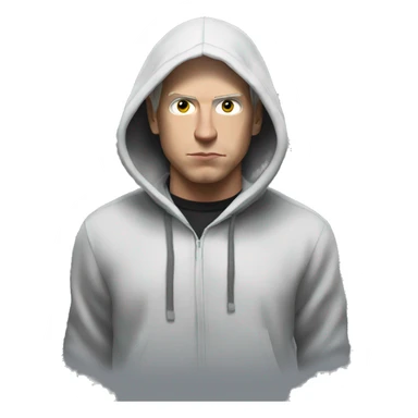 eminem with hood sticker