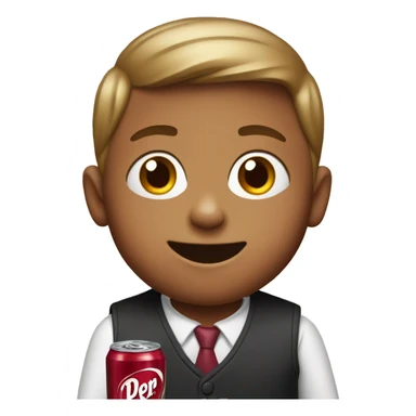 Kid with Dr Pepper sticker