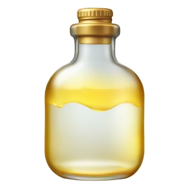 oil in a bottle drop of oil sticker