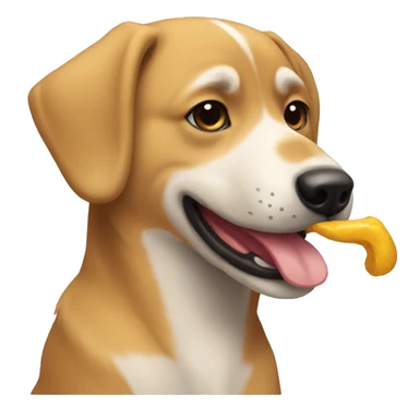 Perro tomando mate  sticker