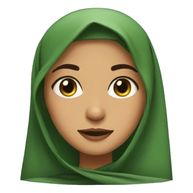 Saudi girl sticker