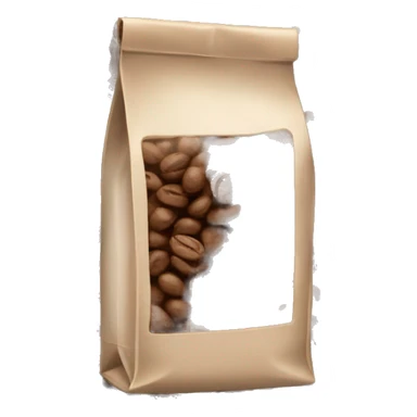 bag of Coffee beans sticker