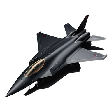 SR-71 Blackbird - Lockheed Martin (Stealth Grey) A sleek, high-speed reconnaissance aircraft with an elongated, needle-like fuselage and a smooth, aerodynamic design. The body is finished in a deep, matte jet-black with subtle panel lines and heat-resistant detailing. Its twin engines are seamlessly integrated into the structure, with sharp, swept-back wings that emphasize speed and stealth. The cockpit canopy is tinted, adding to its mysterious, high-tech aesthetic, while the overall silhouette exudes an aura of unmatched velocity and secrecy. sticker