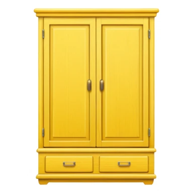 yellow wardrobe
 sticker