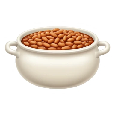 Bowl of baked beans sticker
