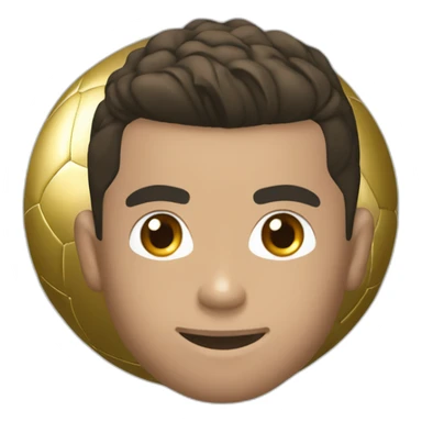 Ballon d'or cr7 sticker