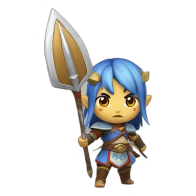 Impa Hyrule warriors l'ère du fléau. sticker