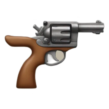 Mustache and guns  sticker