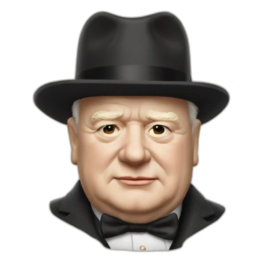 churchill sticker
