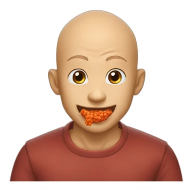 Krilin eat harissa sticker