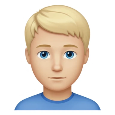 real human male short blond hair blue eyes 5ft 9 140lbs Italian sticker