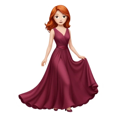 Rose DeWitt Bukater REDHEAD sticker