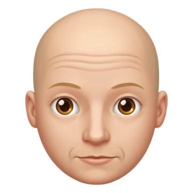 Bald sticker