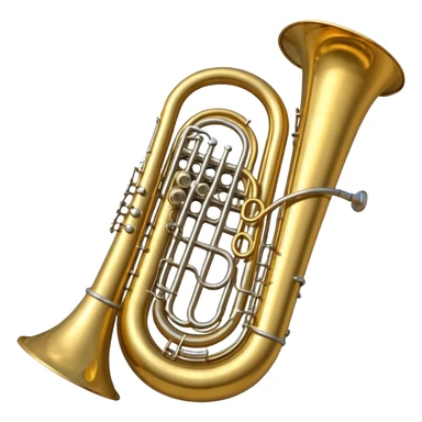 Giant Tuba instrument sticker
