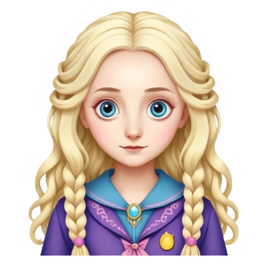 Luna Lovegood in harry potter sticker