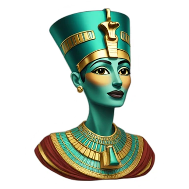 nefertiti sticker