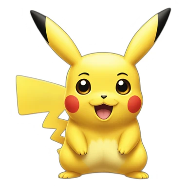 Pikachu de Pokémon sticker