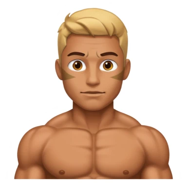 بازوی دو رنگ مثل این💪 sticker