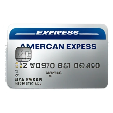 American express card sticker