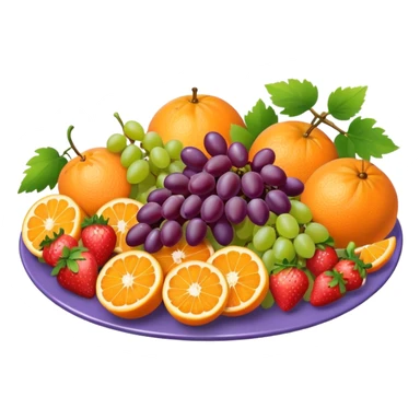 Fruit platter sticker