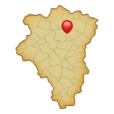 Congo map sticker