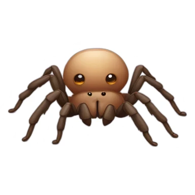 Cute little Chubby Tarantula  sticker
